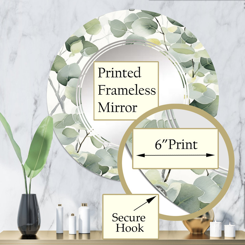 Miroir mural Coane, 32 po x 32 po