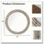 Miroirs décoratifs 23,62 pouces