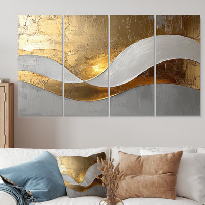 Elsmoriet I - décoration murale vagues - art mural moderne