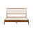 NTC Ruby Solid Wood Bed Frame with Spindle Headboard and Silent Slats, Bed Frame-1329964555-1329964554