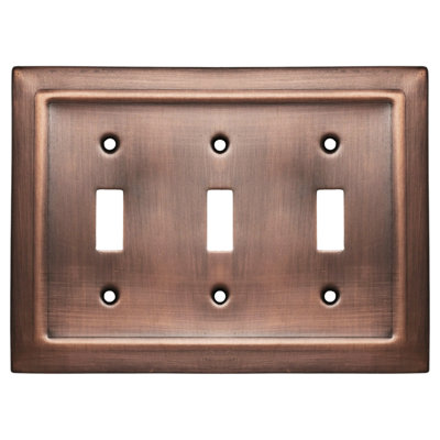 3 - Gang Toggle Light Switch