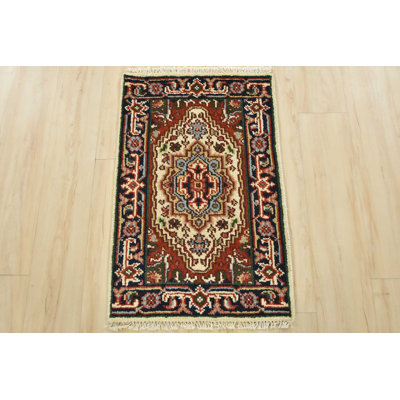 Serapi Rug 111 X 31 Wool Tribal Hand-Knotted Oriental Carpet