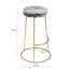 Shreya Upholstered Counter Stool with Metal Frame-461993096