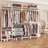 Shande 74'' Closet System with Drawers-99171485