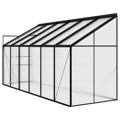 122 cm x 366 cm Anlehngewächshaus Friscia