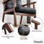 Chaise avec accoudoirs rembourrée Judeth-1794009625-1752255437