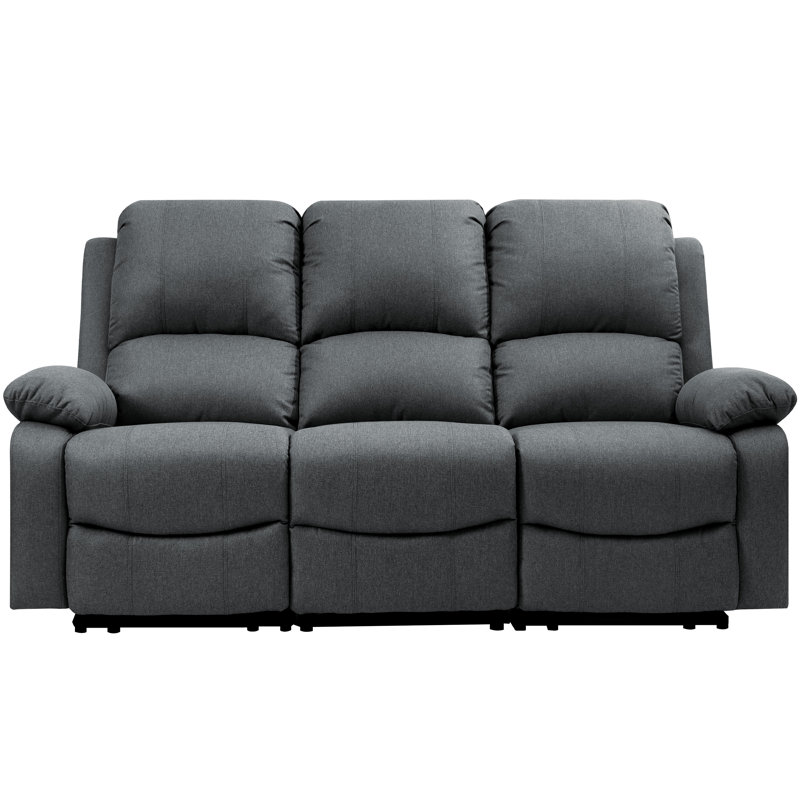 Nethaniah 2 - Piece Living Room Set, Dark Grey