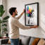 Chromatic Liberation Modern - Framed Print-943977107-943977104