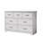 Norine 47" W Modern 6-Drawer Dresser, Wooden Storage Double Dresser Chest-1727773065