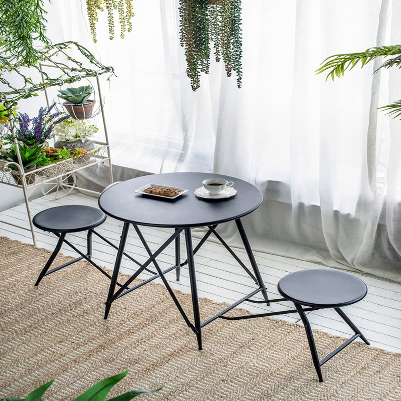Side Table And Two Seats