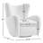 Silvi Upholstered Swivel Accent Chair-126057396
