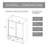 60x62 Inch Standard Size Frameless Aluminum Shower Door, Dual Sliding Doors with Quiet Soft-Close Track, Easy 30-Min Install, Enhanced Leak Protection with Lengthened Water Guard