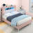 Upholstered Platform Bed with LED Lighting Included-117168268-117168266