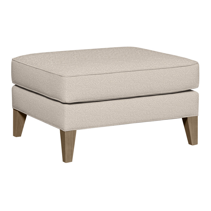 Burlingame Upholstered Ottoman, Hampton, Nadia Steam