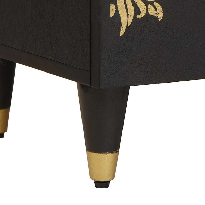 40cm W Solid Wood Bedside Table
