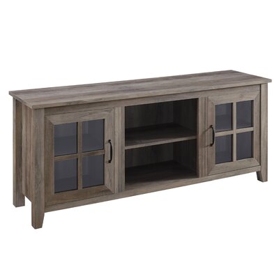 Steelside™ Clayborn 58'' Media Console & Reviews | Wayfair