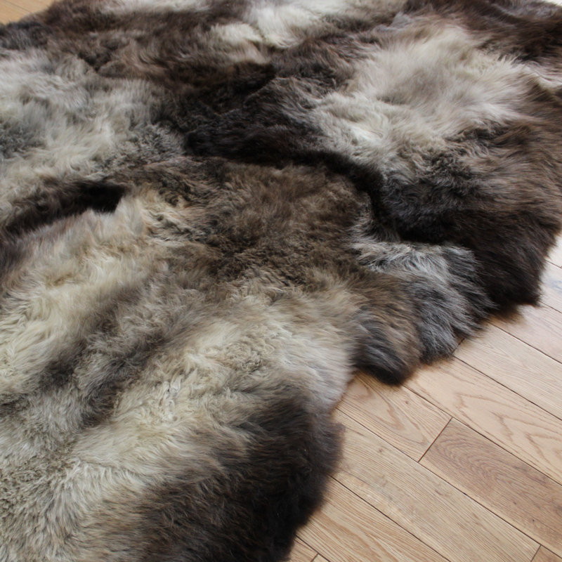 Sagan One-of-a-Kind Sheepskin Rug