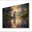 «Jamoy Romantic Couple Landscape Loves Reflections on Wood Print»-137455143