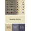 Tapis brun/bleu/gris/zone contemporaine-671379359