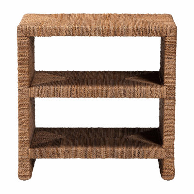 Dannilynn Bali & Pari Liza Bohemian Natural Seagrass End Table