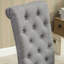 Chaise Parson rembourrée et capitonnée Charlotte-1786669758