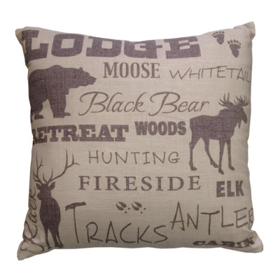 Lodge Throw Pillow