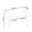 100cm Glass Top Console Table