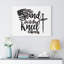 Stand For The Flag, Kneel At The Cross - Wrapped Canvas Print-826166506