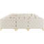 138" Wide Velvet Symmetrical Corner Sectional-82750495