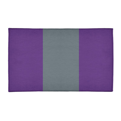 Chenille Striped Indoor Rug