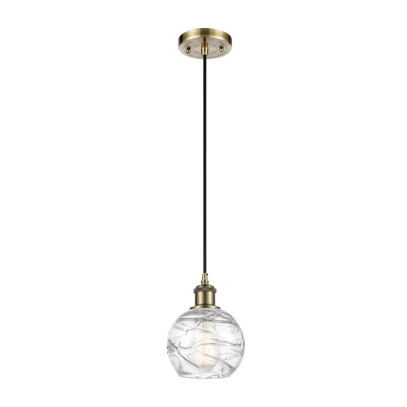 Luminaire suspendu à 1 lumière Rosetta, DEL