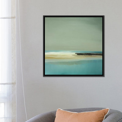 « lagon », reproduction sur toile tendue