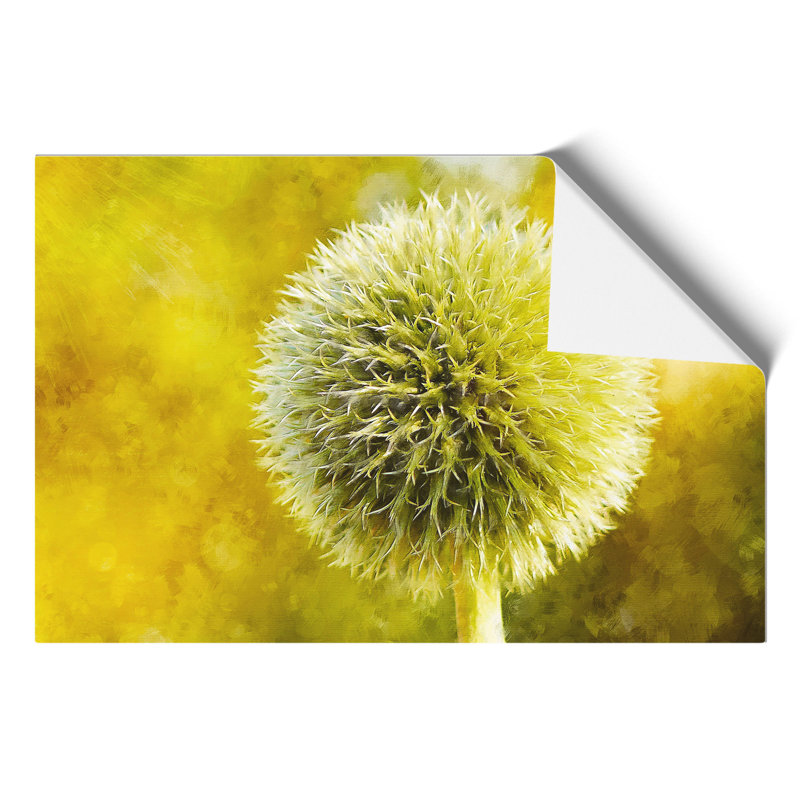 Thistle Flower Painting - Frameless Print, 30cm H x 42cm W x 0.1cm D