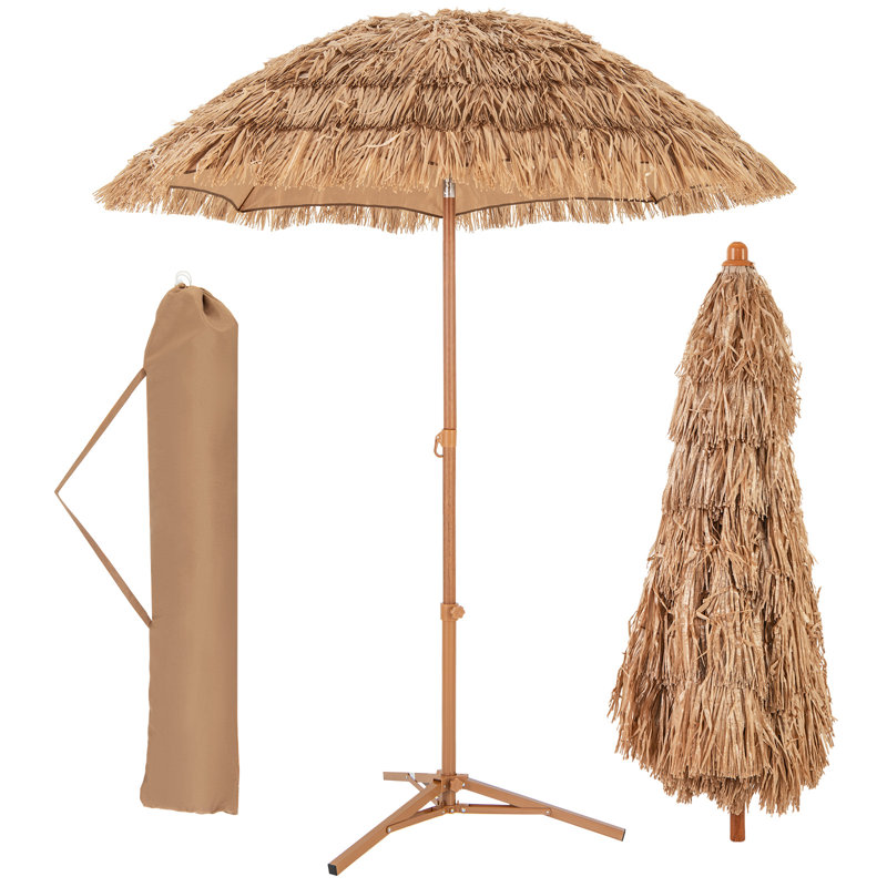 Parasol de plage 6,5 pi Tiki