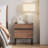 3-Piece Bedroom Furniture Set, Queen Size Bed Frame And 2 Nightstand With 4 Drawe For Bedroom-664611550