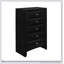 Commode noire LUCILLE avec tiroirs spacieux, conception élégante et fabrication durable pour des solutions de rangement modernes.