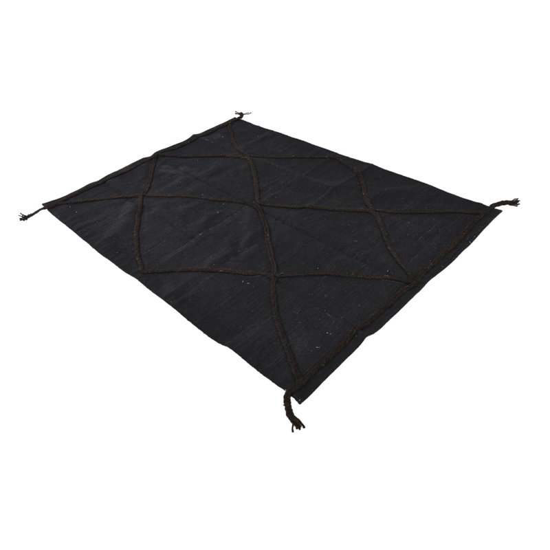 Tapis noir Jessen