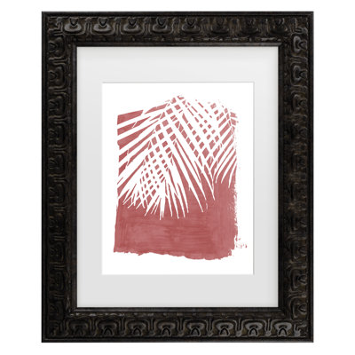 Art encadré de feuilles de palmier bolognaise «ologi Amini54 »