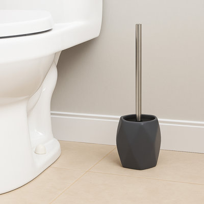 Evideco Stone Toilet Brush And Holder