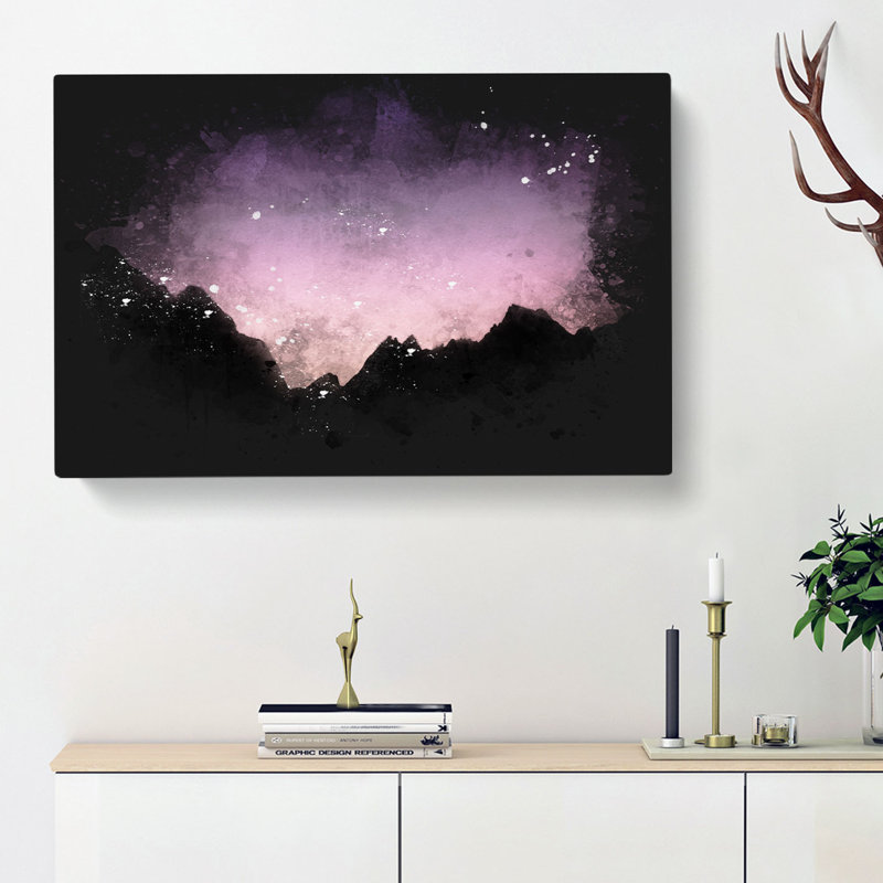 Pink Sky At Night - Wrapped Canvas, 40cm H x 60cm W x 3cm D