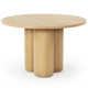 Pompano Round Wood Dining Table