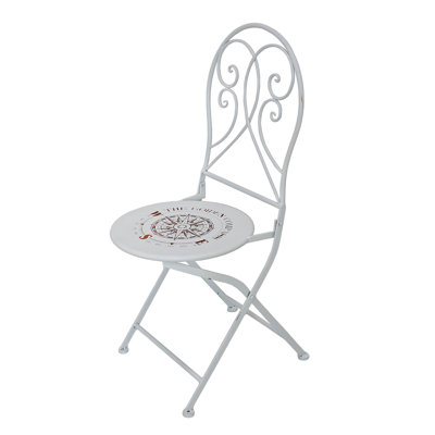 Foldable Outdoor Patio Dining Side Chair