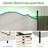 Lark Manor Upholstered Bed Frame With 51.2" Tall Headboard, Metal Four Poster/LED/Easy Assembly-1656698084-1657151438