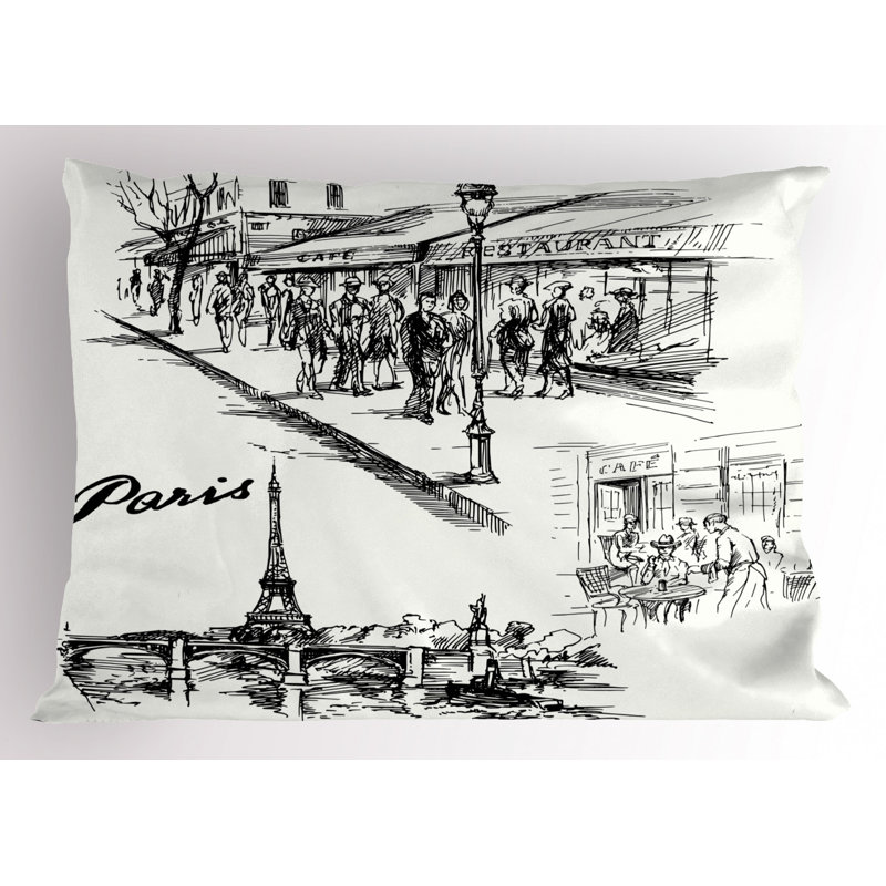Retro Polyester Sham Set, Twin