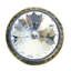Caché medium round knob with flared foot with an 18mm Swarovski Clear Crystalin Chalice-124873089