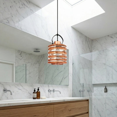 Luminaire suspendu en verre à 1 lumière Callista