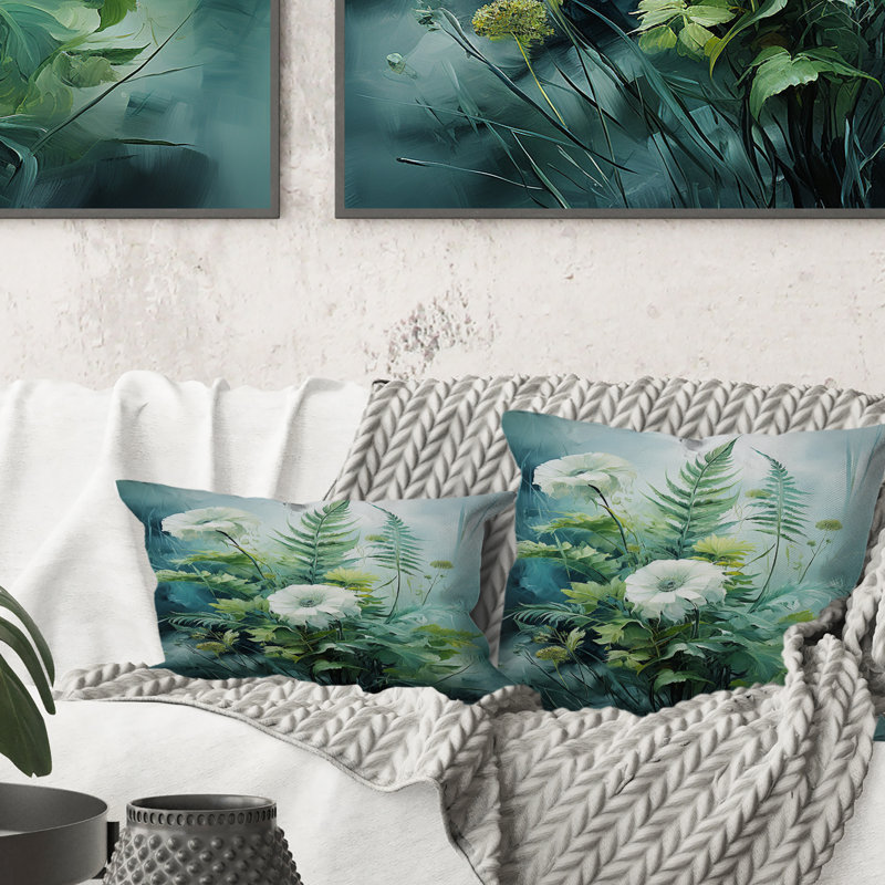 Coussin Ferns Romantic Impression IV - Ferns