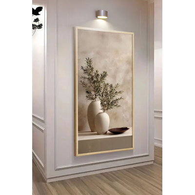 Stunning Decorative Framed MDF Painting, 27.6 x 13.0 inches | 100% Solid Wood Frame (Thickness: 0.8 inches) | Vibrant Digital Print, Perfect for Home Decor, Living Room & Office | Elegant Wall Art Addition