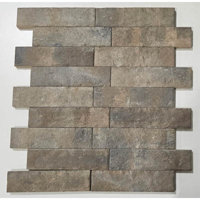 Carreau taupe naturel de style brique, Taupe
