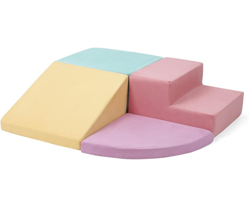 6PCS Toddler Foam Climbing Blocks Set
